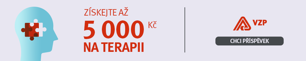 Získejte až 5000 Kč na terapii od VZP